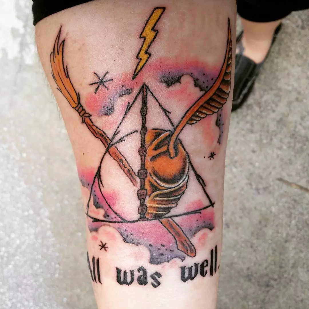 105+ Harry Potter Tattoo Designs  Meanings  Specially For Fans 2019
