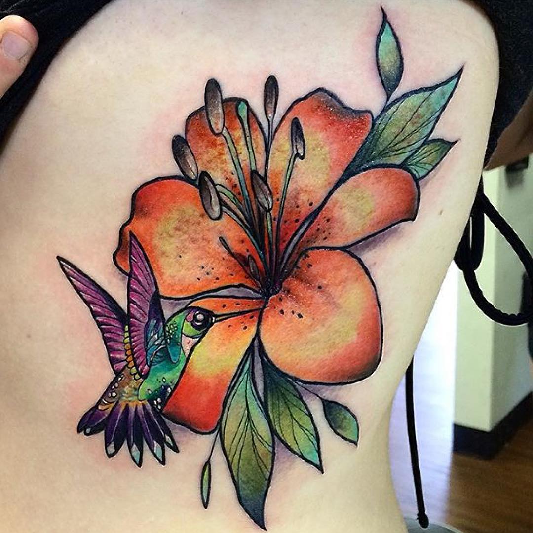 Best Watercolor Hummingbird Tattoo Meaning And Designs