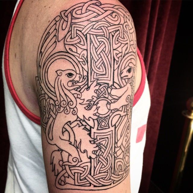 55+ Best Irish Tattoo Designs & Meaning Style&Traditions (2019)