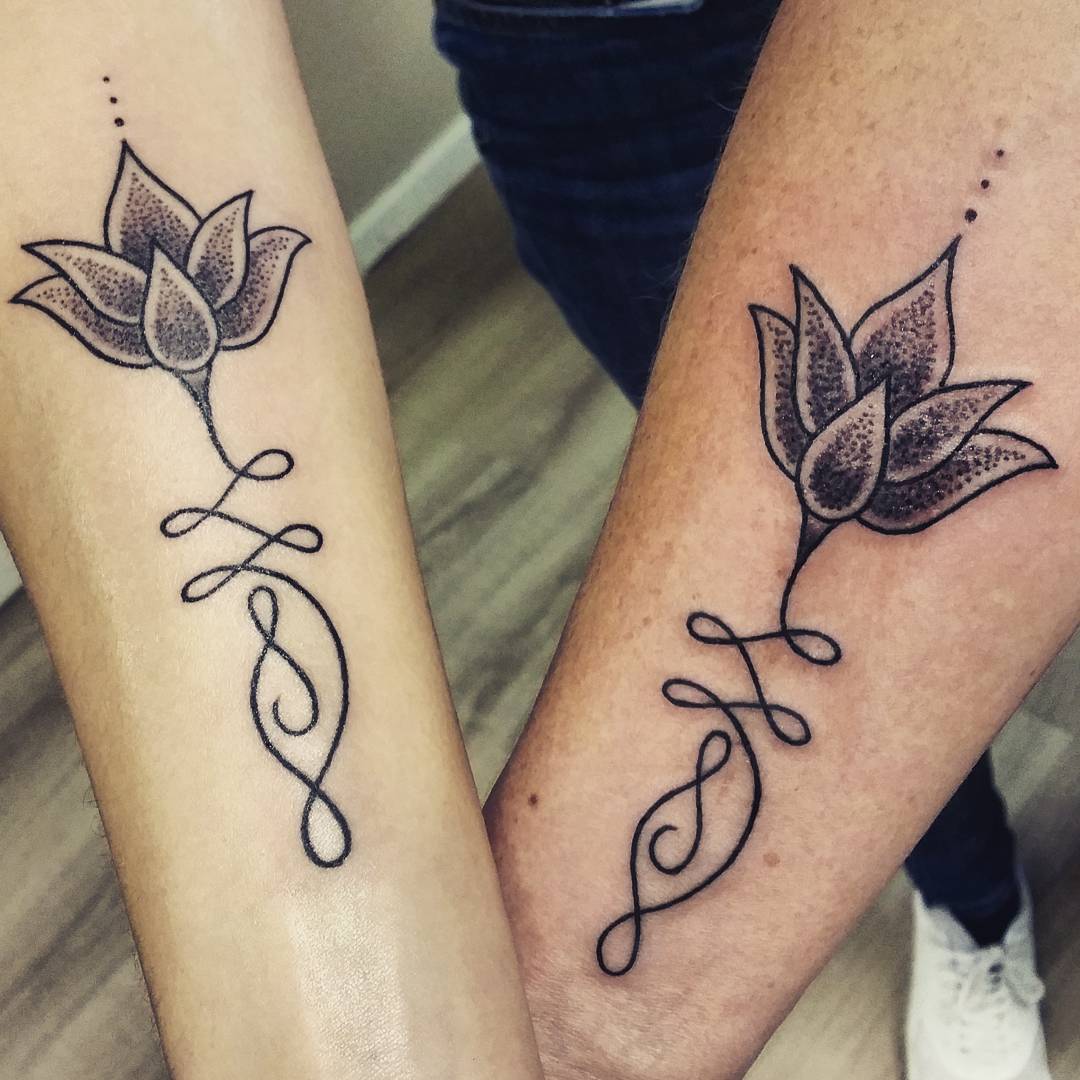 90 Sweet Matching Mother Daughter Tattoo Designs Meanings 2019 