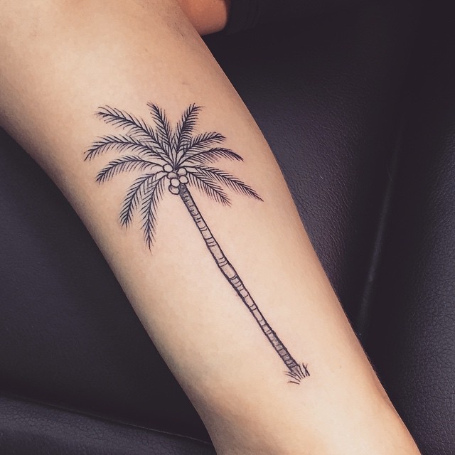 120+ Best Palm Tree Tattoo Designs and Meaning - [Ideas of 2019]