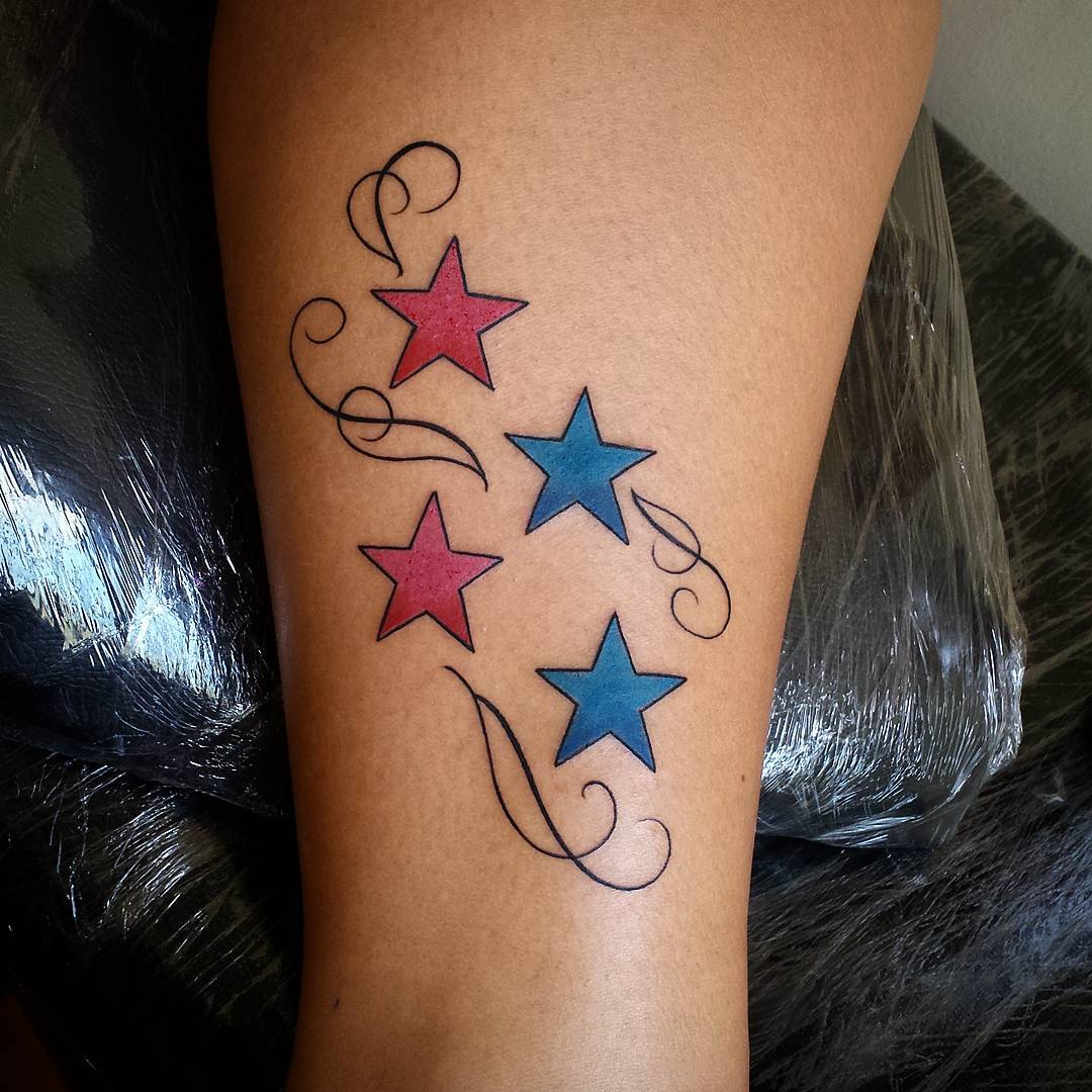 75+ Unique Star Tattoo Designs & Meanings Feel The Space (2019)