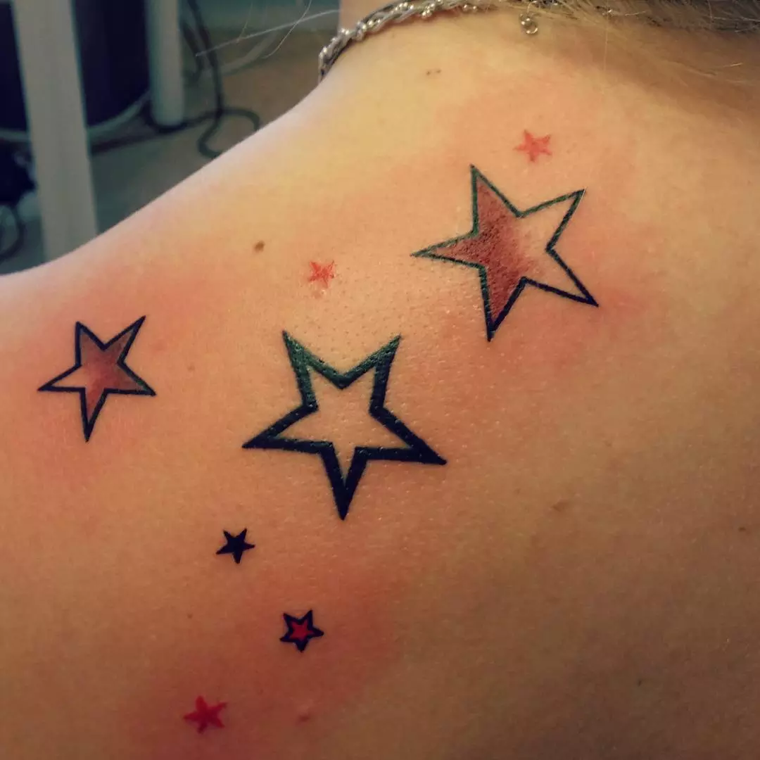 75+ Unique Star Tattoo Designs & Meanings Feel The Space (2019)