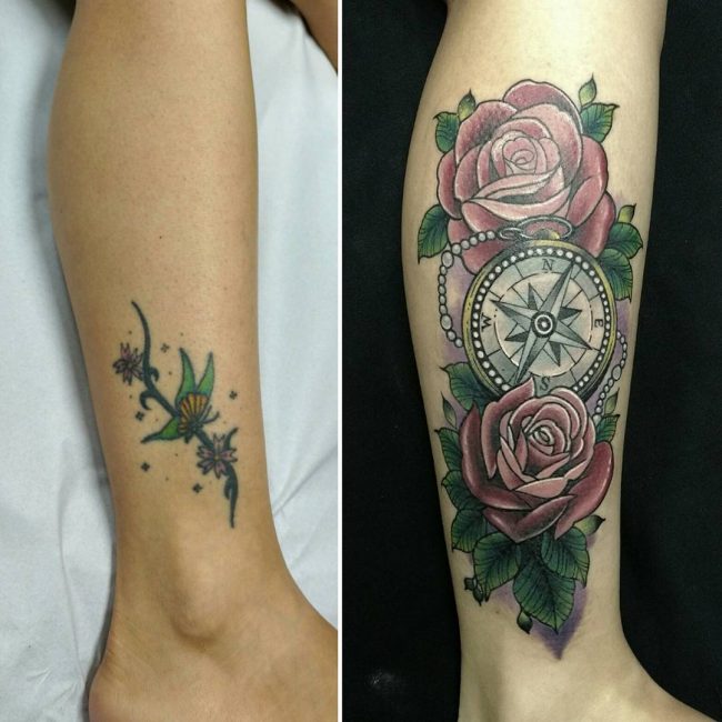 55+ Best Tattoo Cover Up Designs & Meanings - Easiest Way ...