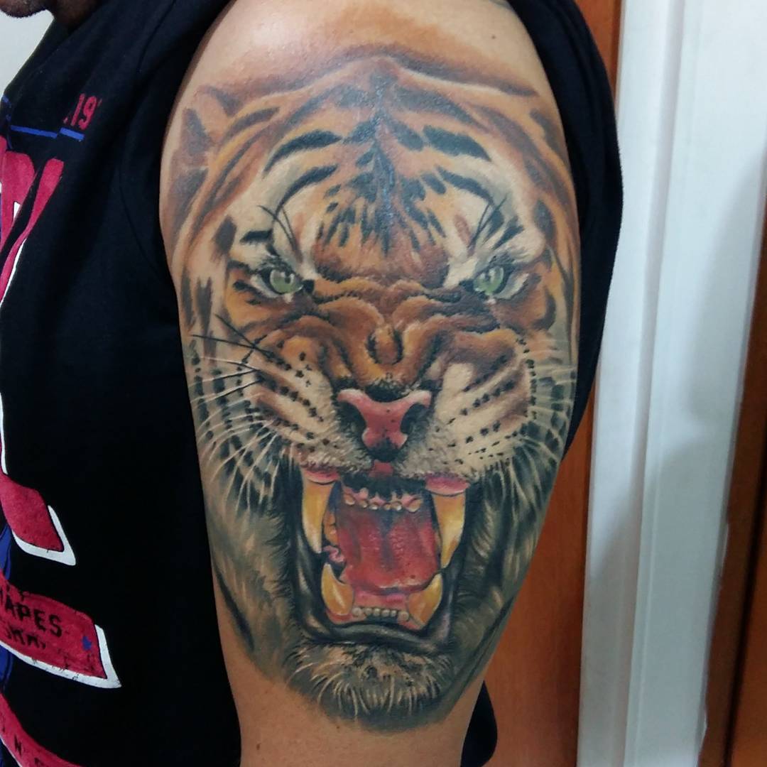 115+ Best Tiger Tattoo - Meanings & Design For Men and Women (2019)