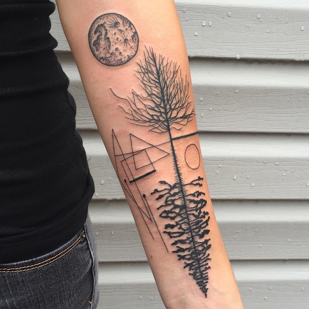 85+ Best Tree Tattoo Designs & Meanings - Family Inspired ...