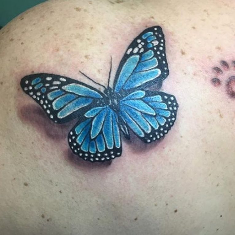 110+ Best Butterfly Tattoo Designs & Meanings - Cute & Beautiful (2019)