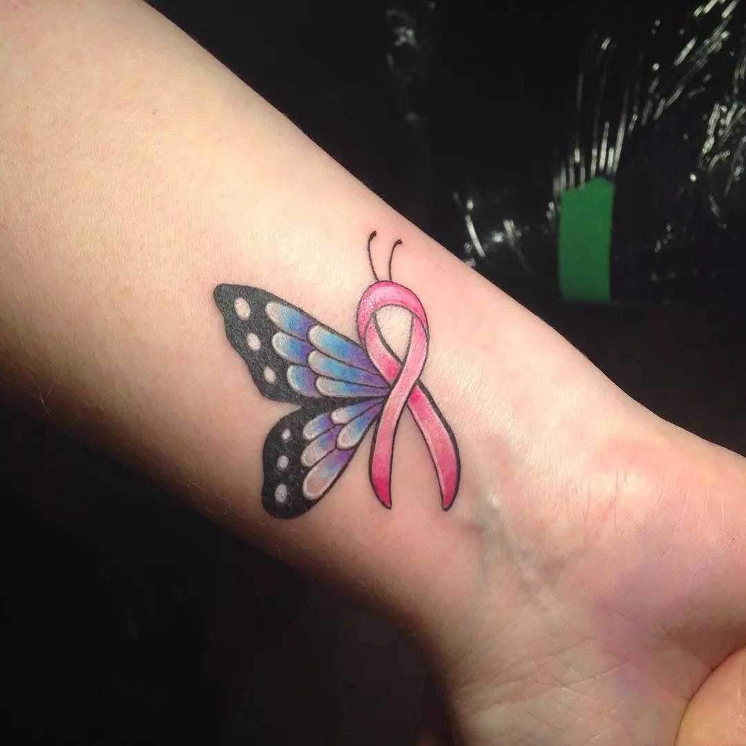 65+ Best Cancer Ribbon Tattoo Designs & Meanings (2019)