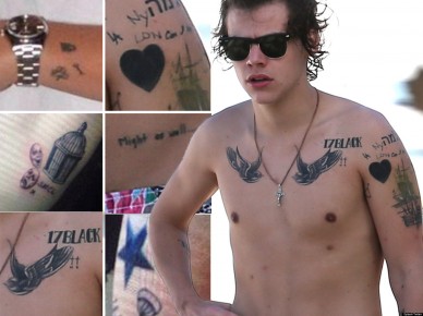 Famous Celebrities With Tattoos Specially For Fans