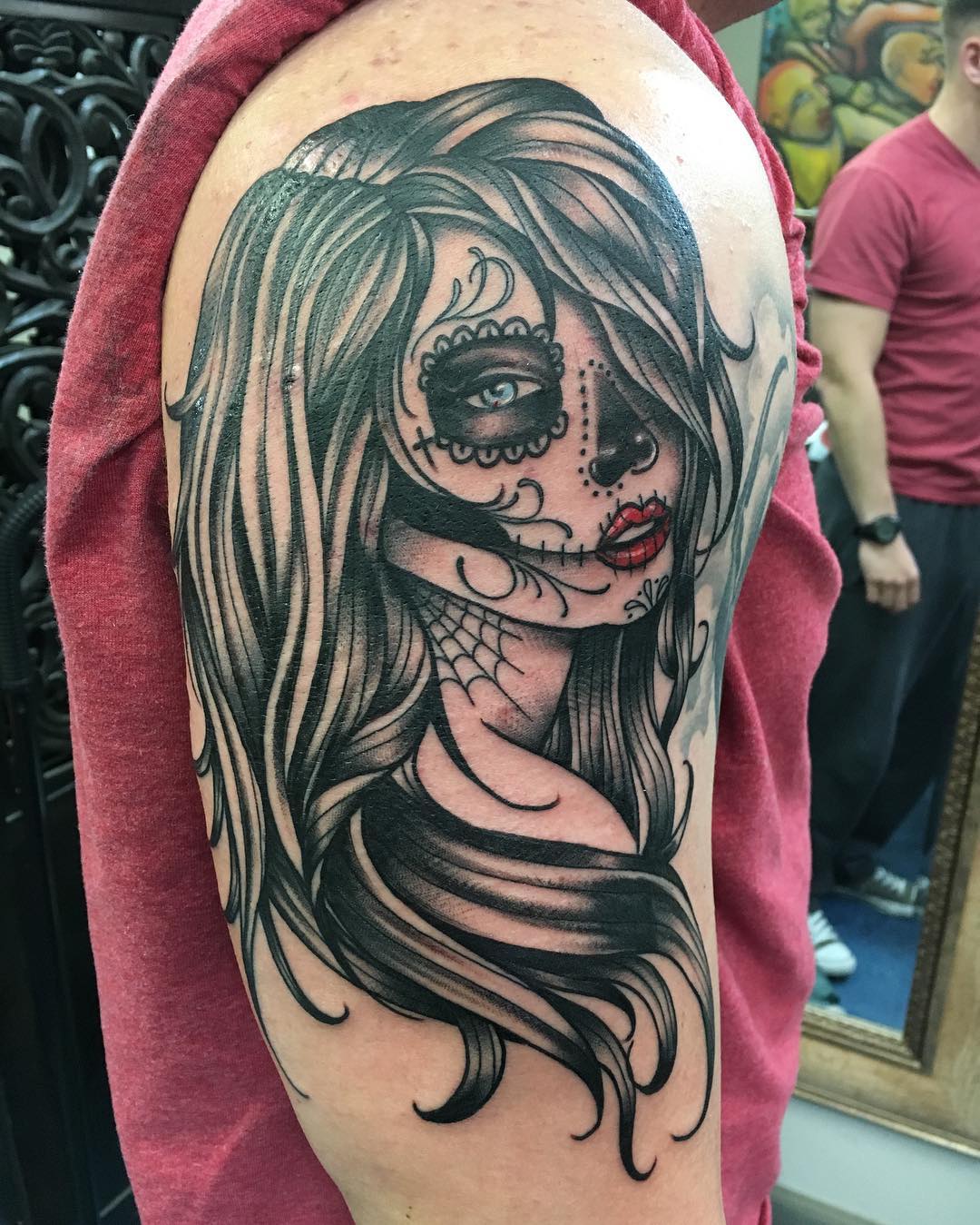 90 Best Day Of The Dead Tattoos Designs Meanings 2019 