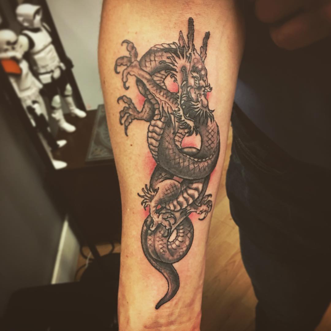 75 Unique Dragon Tattoo Designs Meanings Cool Mythology 2018 