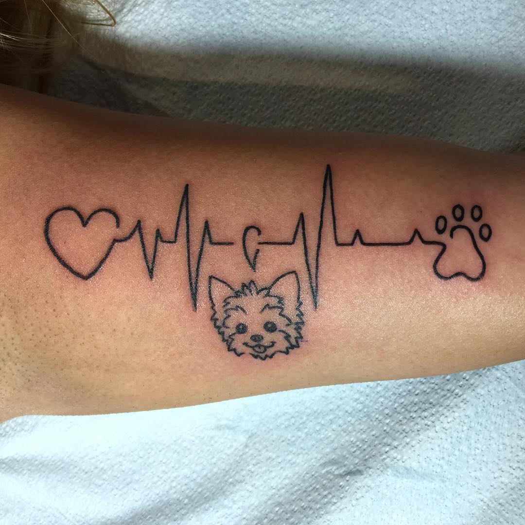 30 Heartbeat Tattoo Designs & Meanings Feel Your Own Rhythm