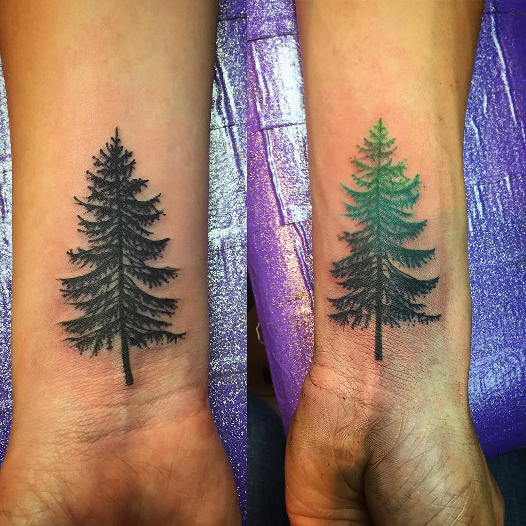 Pine tree tattoo meaning