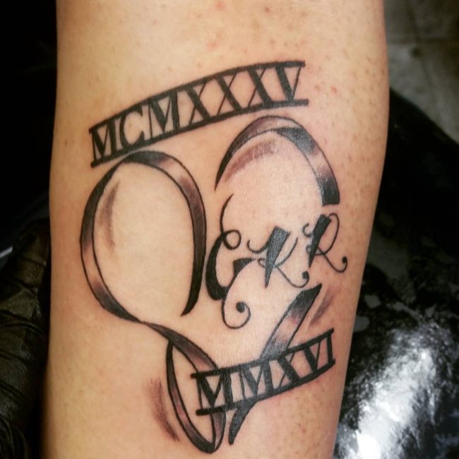 romertal tatovering