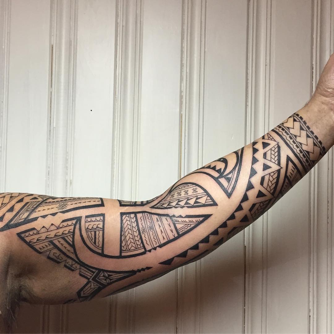 60+ Best Samoan Tattoo Designs & Meanings Tribal Patterns (2019)