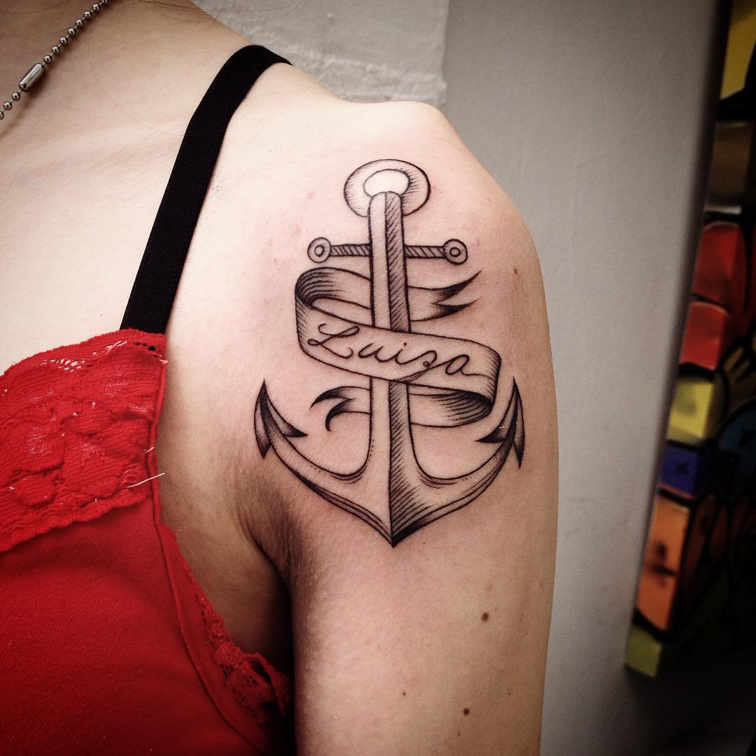 95+ Best Anchor Tattoo Designs & Meanings Love of The Sea (2019)