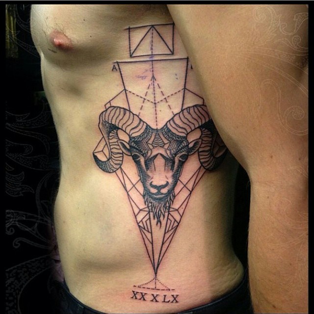 tattoo jesus geometric You Aries Best Tattoo Symbol 55 Do Believe Designs in