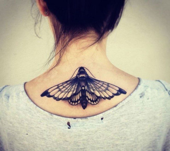 45 Back of the Neck Tattoo Designs  Meanings Way To The Mind 2019 