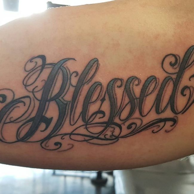 65 Best Blessed Tattoo Designs & Meanings Holy Symbols (2019)