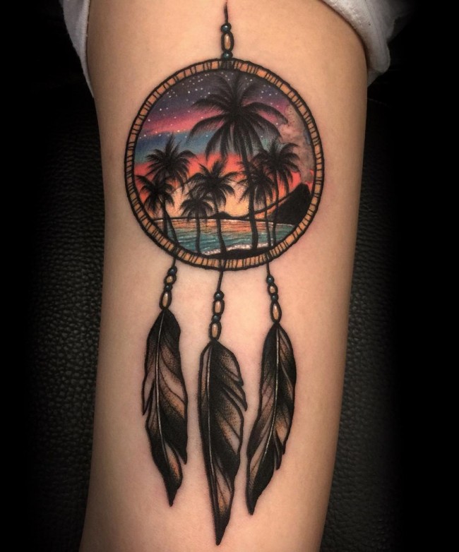 Top 30 Dreamcatcher Tattoo Designs And Meanings Styles At Life