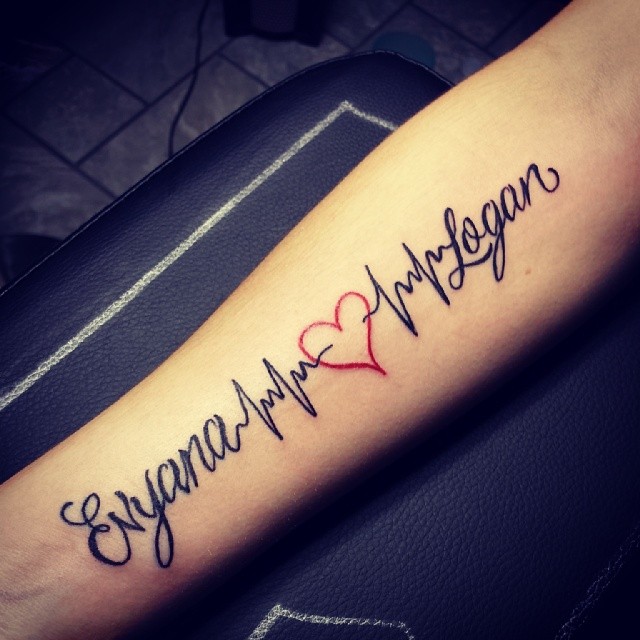 30 Heartbeat Tattoo Designs & Meanings Feel Your Own Rhythm