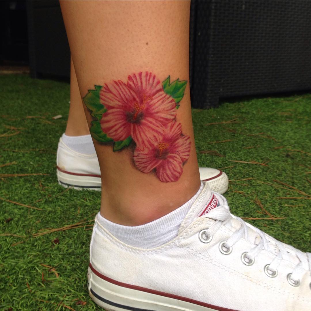 75+ Best Hibiscus Flower Tattoo Meaning & Designs - Art of ...