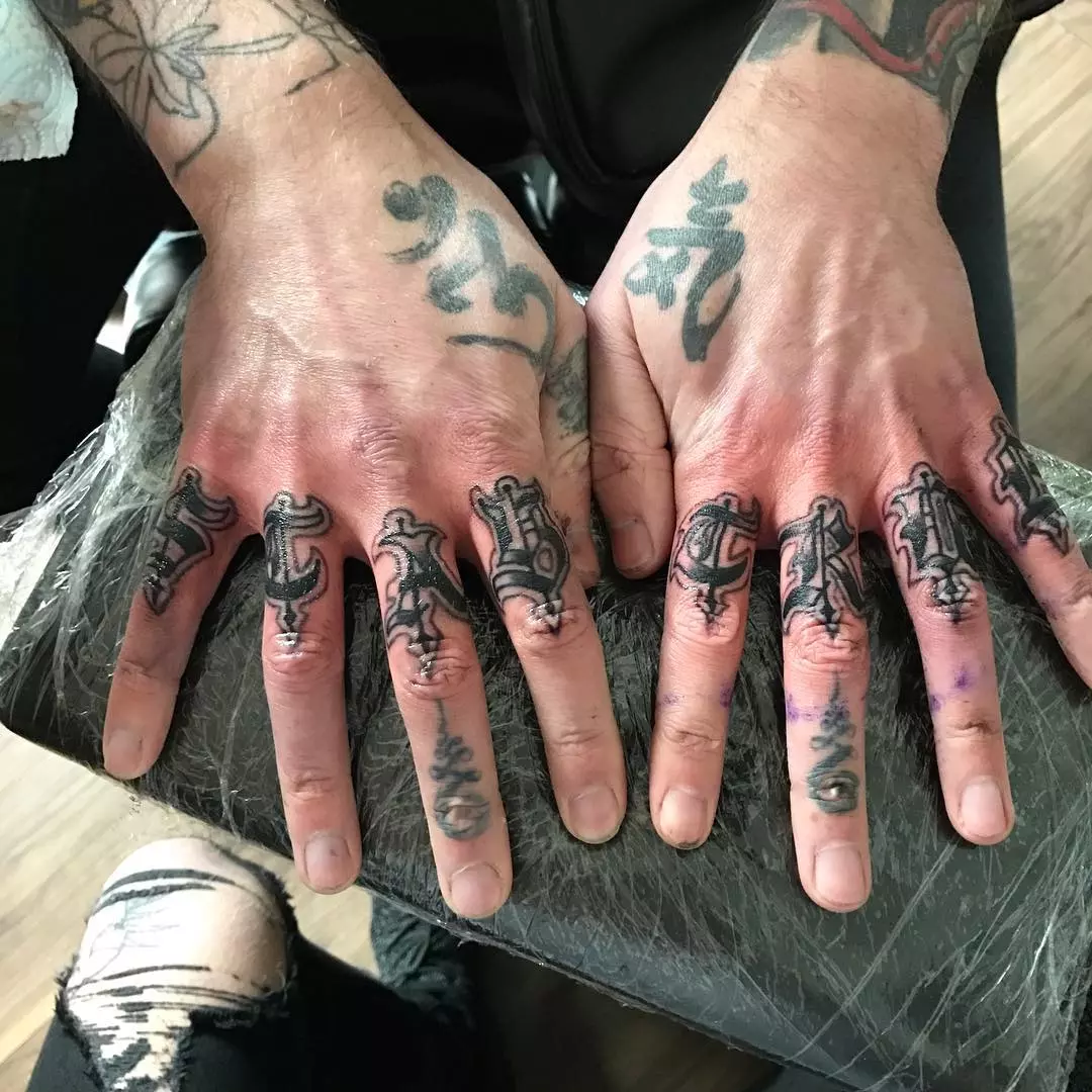 120+ Best Knuckle Tattoo Designs & Meanings Self Expression (2019)