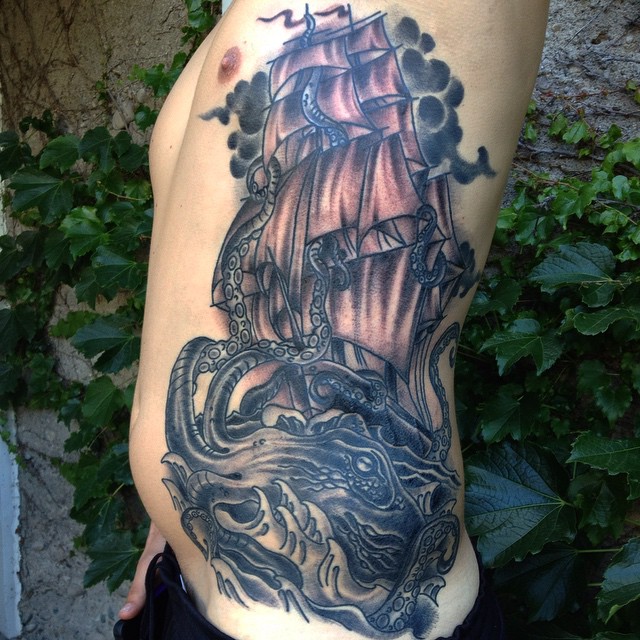 60+ Best Kraken Tattoo Meaning and Designs - Legend of The ...