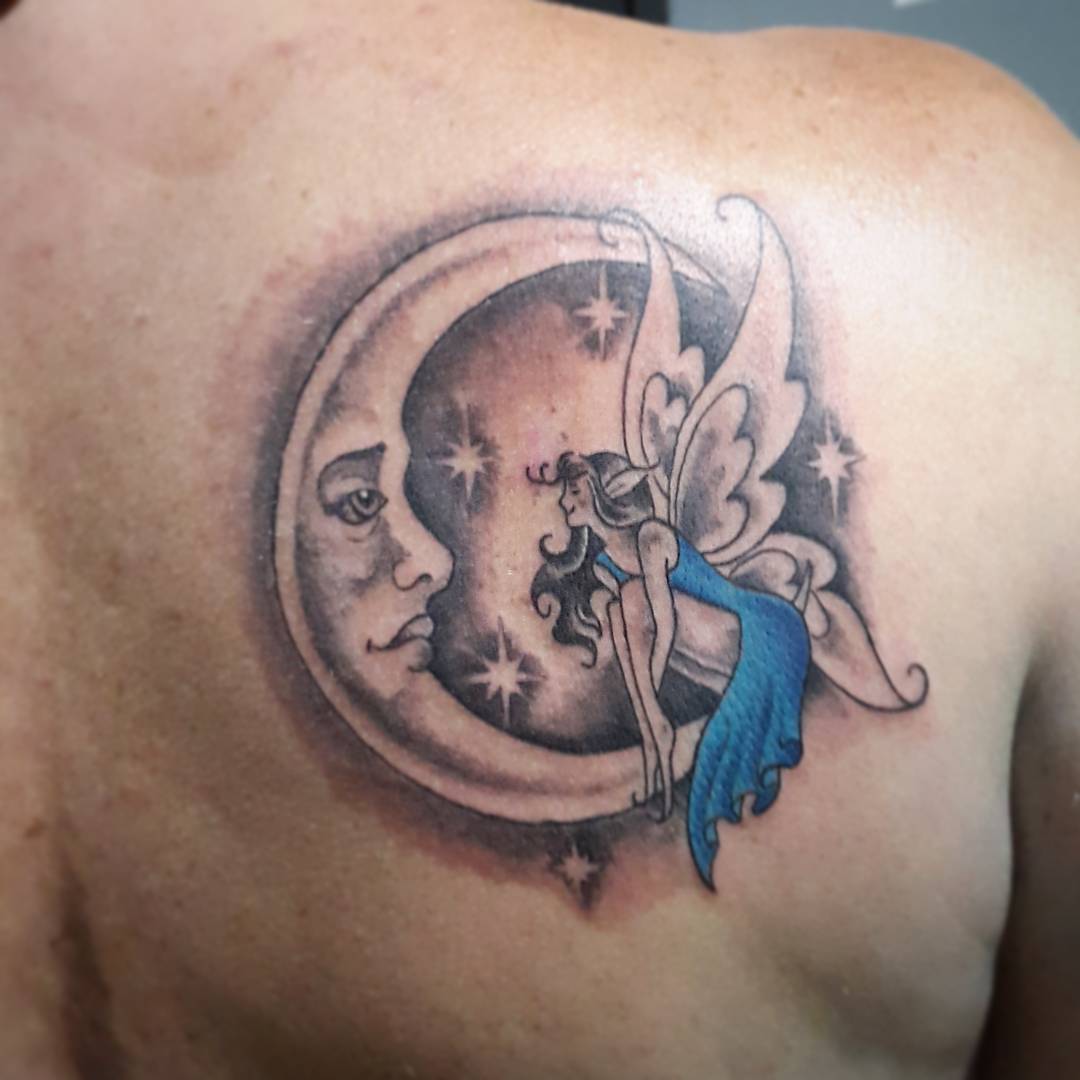 115+ Best Moon Tattoo Designs & Meanings - Up in the Sky (2019)