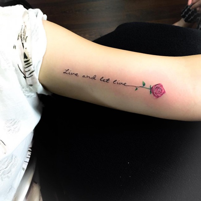 Girl Tattoo Ideas On Arm