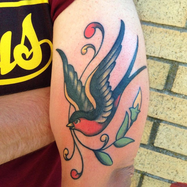 Meaning Behind Swallow Tattoos 82