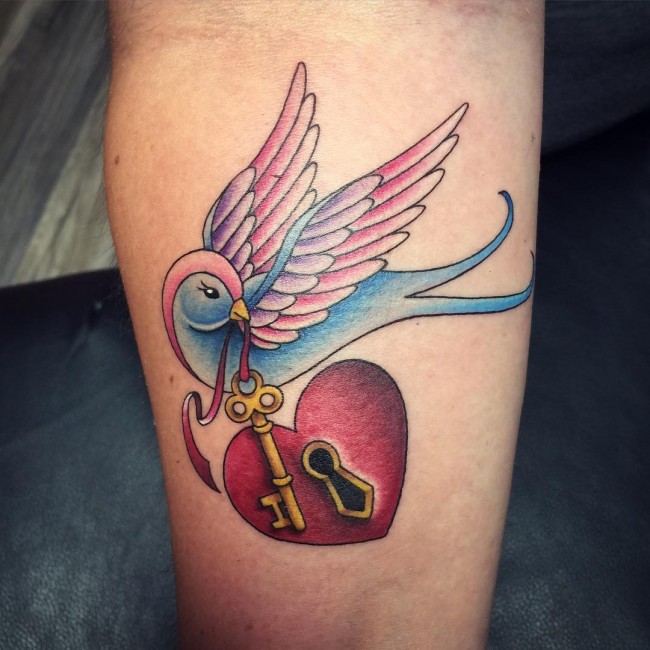Bird Swallow Tattoo 88