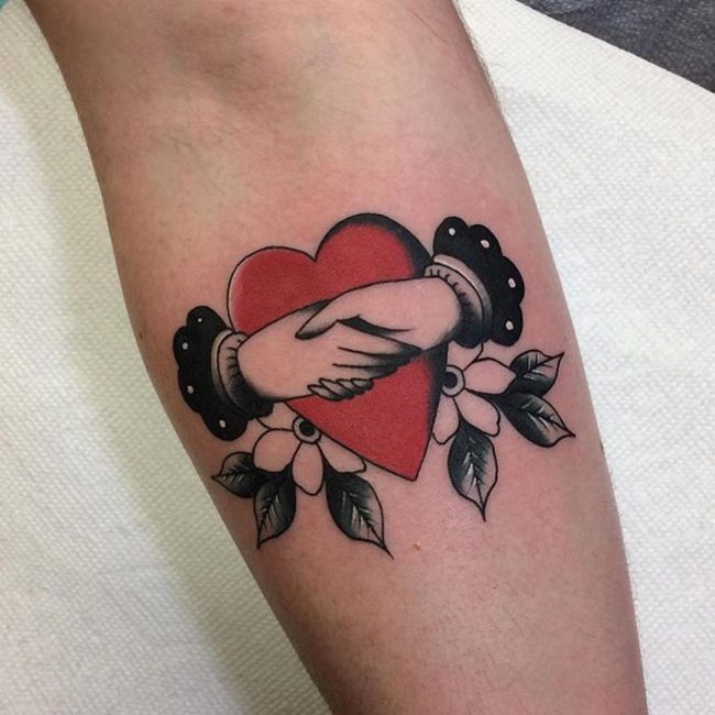 75 Sweet Heart Tattoo Designs and Meaning True Love