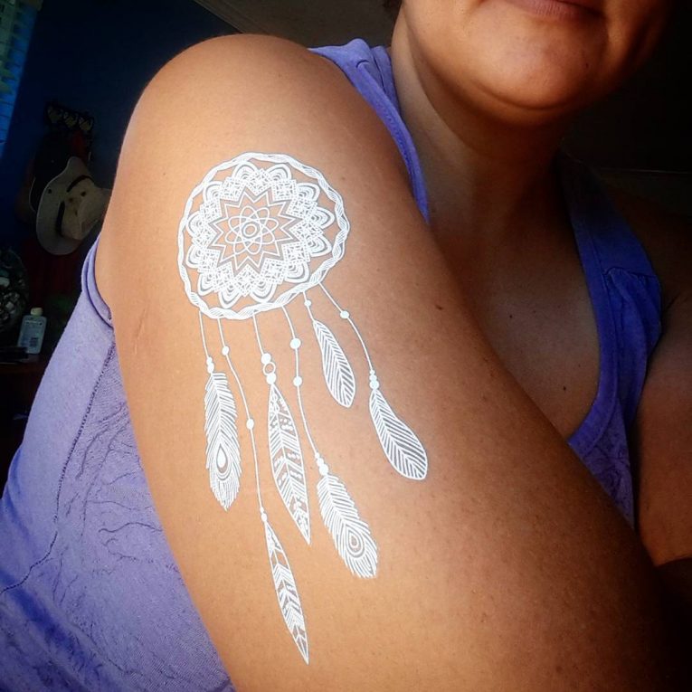 95+ Best White Tattoo Designs &amp; Meanings Best Ideas of 2019