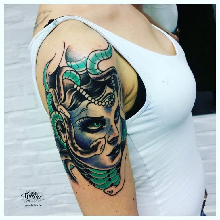 105 Bewitching Medusa Tattoo Designs Meaning