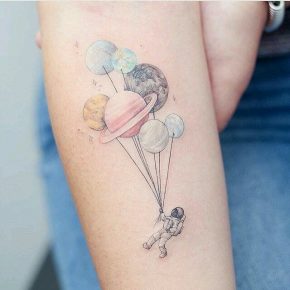 Facinating Solar System Tattoo Designs Their Origin And Symbolism