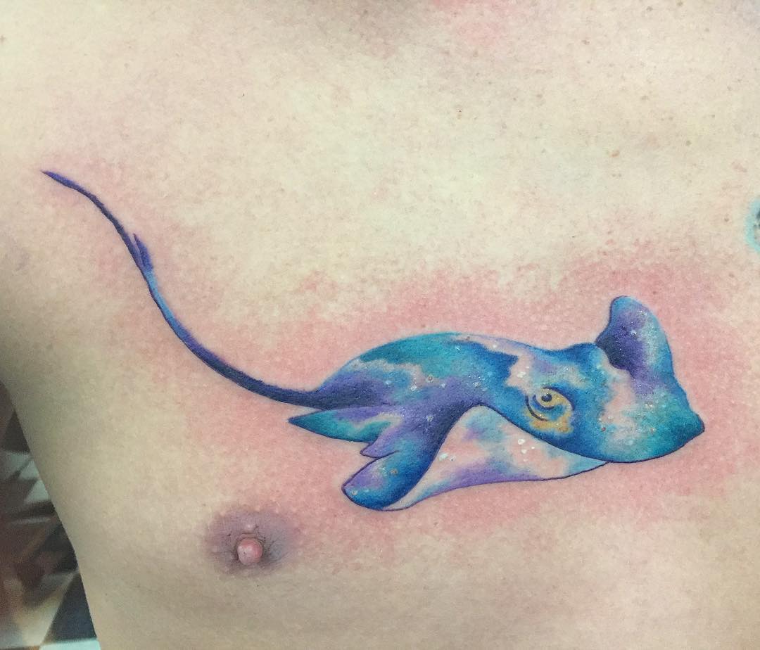 65 Graceful Stingray Tattoo Ideas - Symbol Of Stealth, Speed & Protection