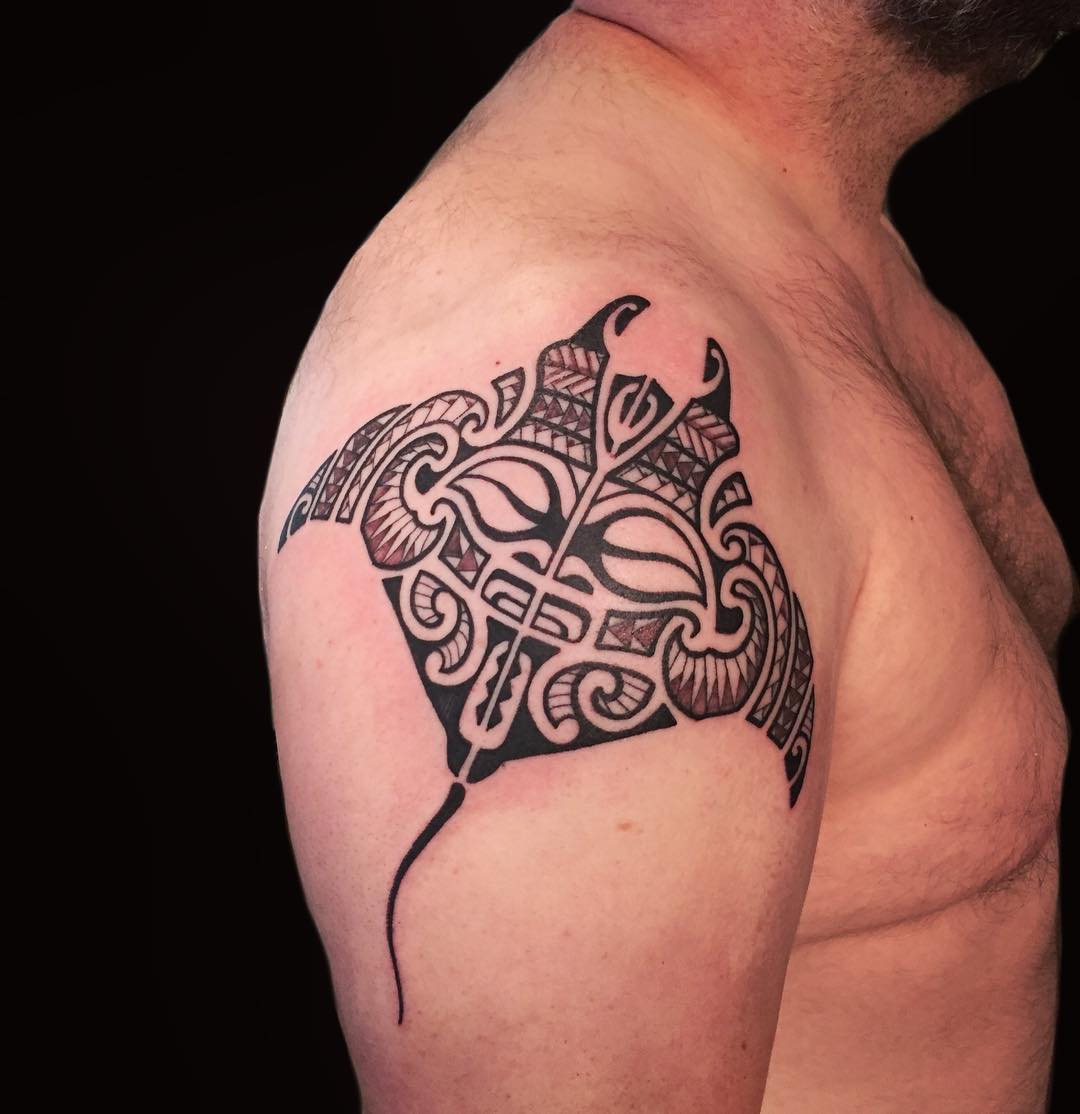 65 Graceful Stingray Tattoo Ideas Symbol Of Stealth, Speed & Protection