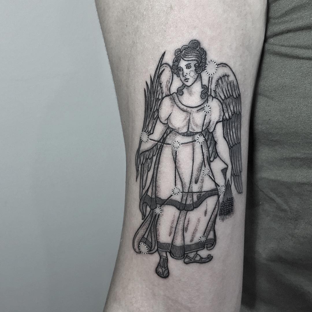 75 Graceful Virgo Tattoo Ideas Show Your Admirable Character Traits