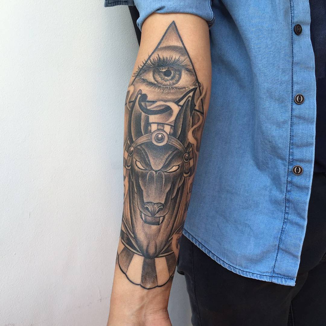 85+ Incredible Anubis Tattoo Designs An Egyptian Symbol of Protection