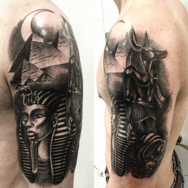 85 Incredible Anubis Tattoo Designs An Egyptian Symbol