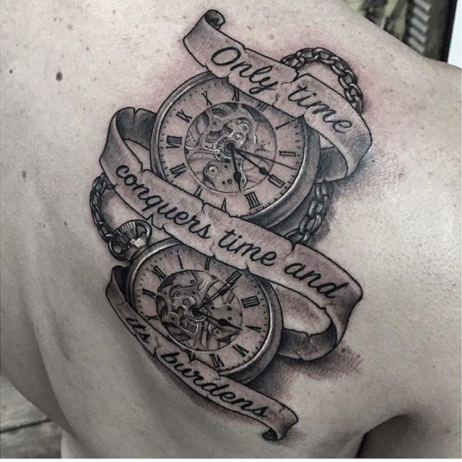 125+ Timeless Pocket Watch Tattoo Ideas A Classic and Fashionable Totem