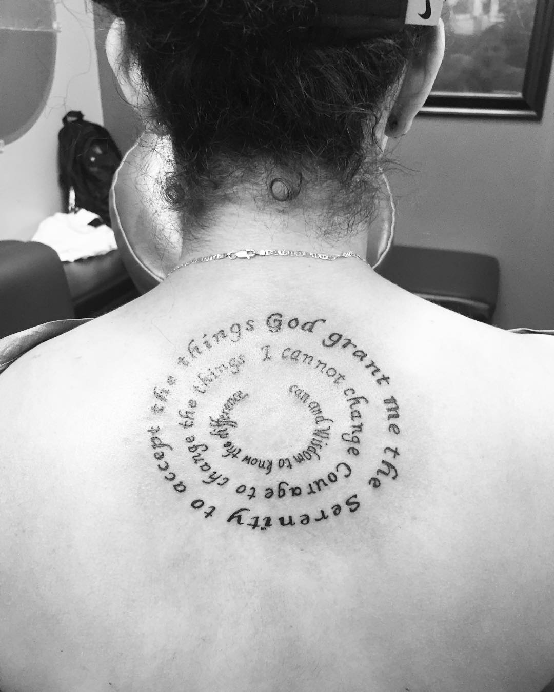 55 Inspiring Serenity Prayer Tattoo Designs Serenity Courage Wisdom