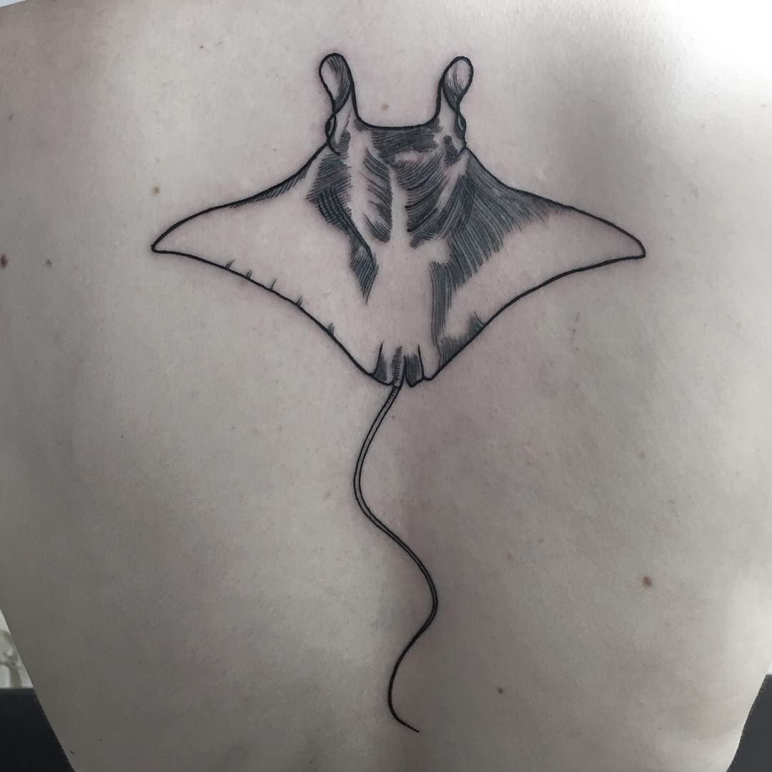 65 Graceful Stingray Tattoo Ideas Symbol Of Stealth, Speed & Protection