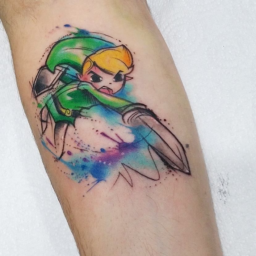 75+ Amazing Legend of Zelda TattoosGaming Has Never Looked So Good