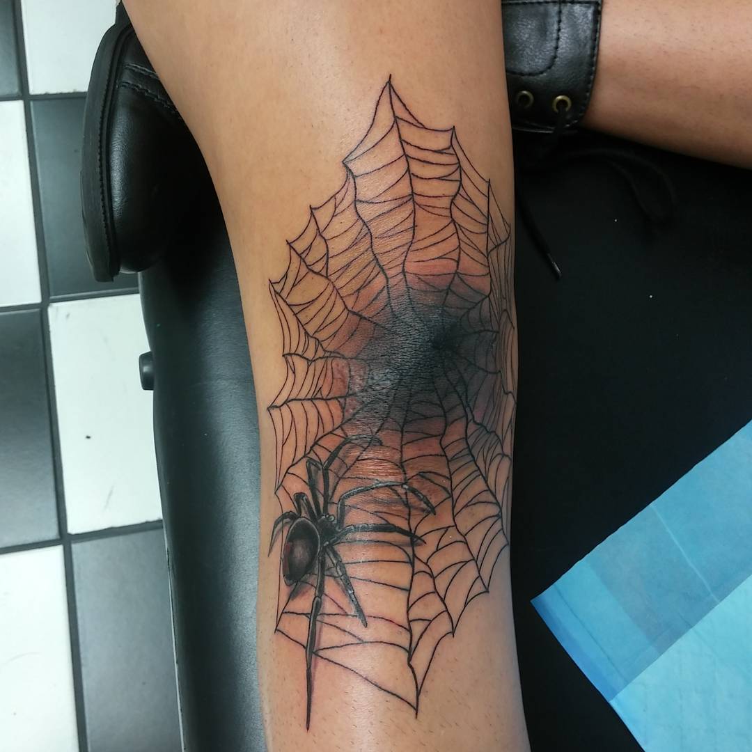 105+ Innovative Spider Web Tattoo Ideas Highly Cultivated Totems