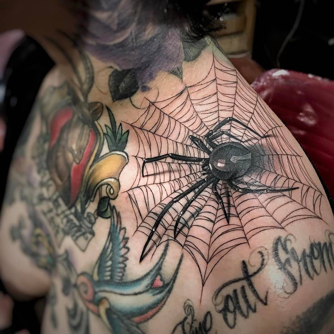 105+ Innovative Spider Web Tattoo Ideas Highly Cultivated Totems