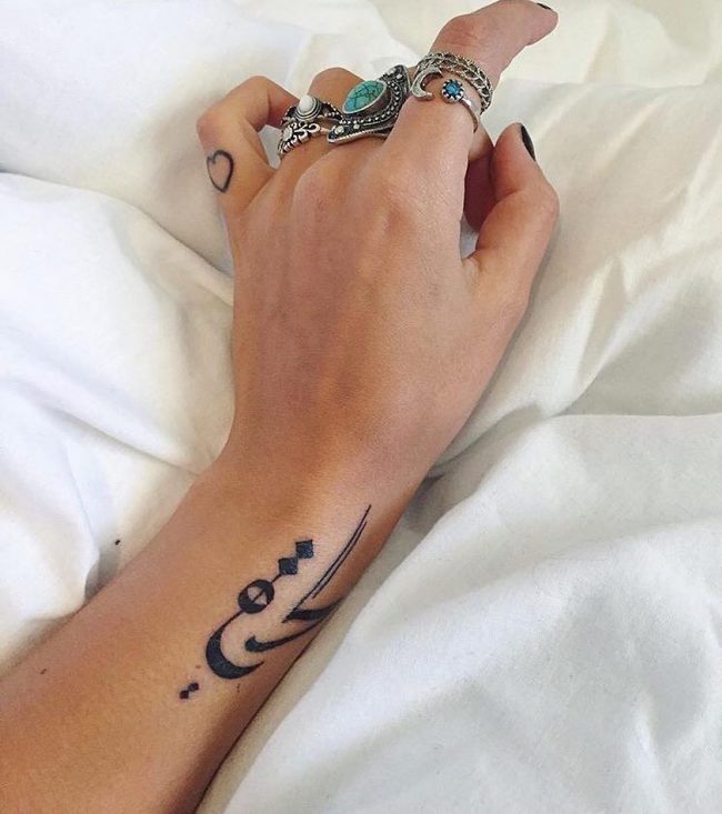 65 Trendy Arabic Tattoo Designs Translating The Words Into Body