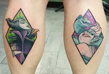 125+ Breathtaking Disney Tattoo Ideas-Staying in Touch with Your Childhood