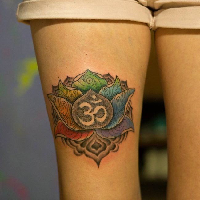 Hindu lotus symbol meaning